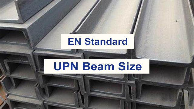 EN STANDARD UPN BEAM 1