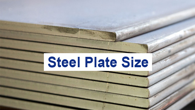 STEEL PLATE SIZE