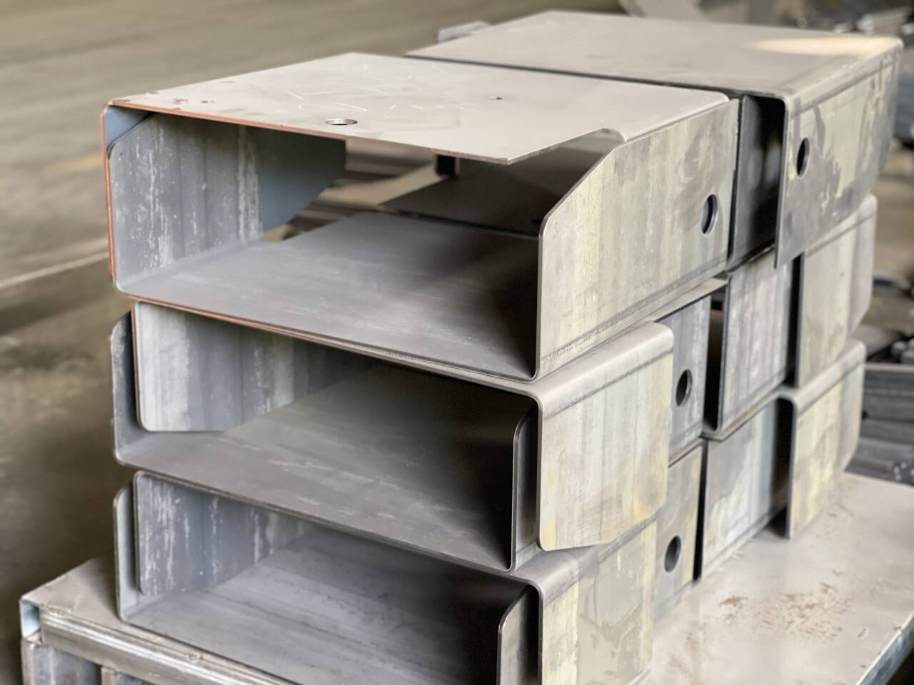 Welded part